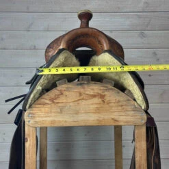 Used Star Of Texas Western Saddle 15/MW -Horse Trail Haven Sales Store 340 Front Measurement 31542.1690419389
