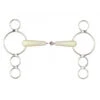 Happy Mouth Single Jointed Pessoa 3-Ring Gag