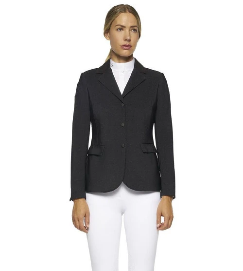 Cavalleria Toscana Zip Riding Jacket In Dark Grey 2 Cavalleria Toscana Zip Riding Jacket In Dark Grey - Image 2