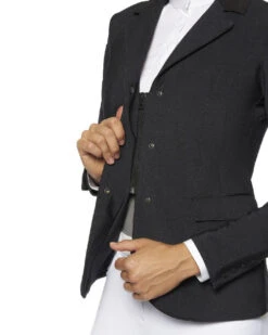 Cavalleria Toscana Zip Riding Jacket In Dark Grey 10 Cavalleria Toscana Zip Riding Jacket In Dark Grey -Horse Trail Haven Sales Store GP zip riding jacket dark grey zipper GGD035 JE133 F898 CT 99925.1660057860