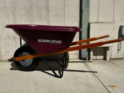 Scenic Road Single Wheel Wheelbarrow -Horse Trail Haven Sales Store IMG 0365 18238.1679425177