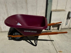 Scenic Road Single Wheel Wheelbarrow -Horse Trail Haven Sales Store IMG 0366 35995.1679425172