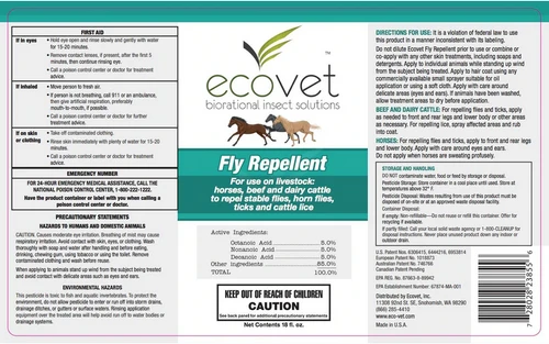 Ecovet Fly Repellent 2 Ecovet Fly Repellent - Image 2