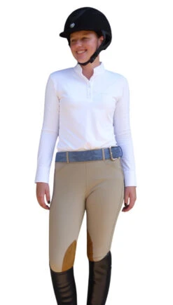 Tailored Sportsman Trophy Hunter SZ MR Breeches 6 Tailored Sportsman Trophy Hunter SZ MR Breeches -Horse Trail Haven Sales Store TS BreechSideZip tan tailored 48287.1609978155