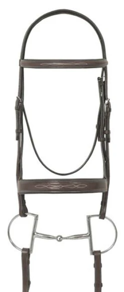 Ovation Fancy Stitch Wide Padded Bridle