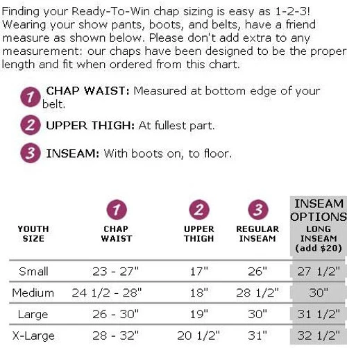 Hobby Horse Simplicity HobbySuede Leadliner Chaps 1 Hobby Horse Simplicity HobbySuede Leadliner Chaps