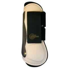 Equine Innovations Air Shock Jump Boots -Horse Trail Haven Sales Store air shock boot white pearl outside 471158 equine innovations 32717.1686174835