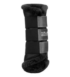 Stubben AirFlow Brushing Boots With Fleece -Horse Trail Haven Sales Store airflow brushing boots fleece large side 24451 stubben 91545.1680630395