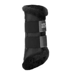 Stubben AirFlow Brushing Boots With Fleece -Horse Trail Haven Sales Store airflow brushing boots with fleece medium black detail 24451 stubben 35694.1680630411