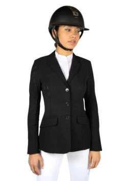Samshield Alix Air Competition Jacket -Horse Trail Haven Sales Store alix air perforated black front ALIX AIR samshield 01258.1654293400