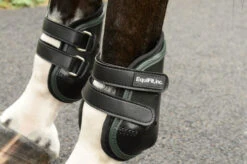 EquiFit AmpTeq Hind Boots With Color Binding -Horse Trail Haven Sales Store ampteqwithgreen 20534 80727.1595614798