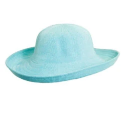 Scala Anji Knitted Poly Straw Hat