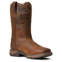 Ariat Anthem Patriot Waterproof Western Boot 17 Ariat Anthem Patriot Waterproof Western Boot -Horse Trail Haven Sales Store anthem patriot h20 distressed brown inside 10040369 ariat 10567.1663186440