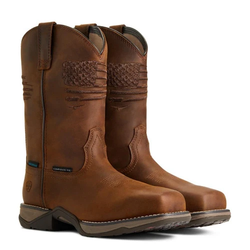 Ariat Anthem Patriot Waterproof Western Boot 7 Ariat Anthem Patriot Waterproof Western Boot - Image 7