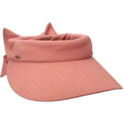 Scala Arosa Deluxe Visor With Bow -Horse Trail Haven Sales Store arosa deluxe cotton visor bow terracotta V25 TERRACOTTA scala 23108.1691250531