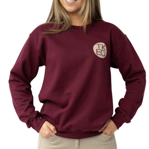 TKEQ Athletic Motif Sweatshirt 2 TKEQ Athletic Motif Sweatshirt - Image 2