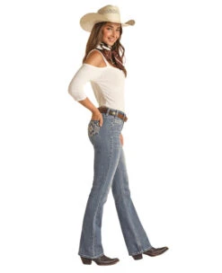 Rock & Roll Aztec Embroidered Jean 11 Rock & Roll Aztec Embroidered Jean -Horse Trail Haven Sales Store aztec emb mr bc lt.vintg side RRWD4MR0XR rock n roll denim 42450.1675200959