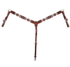 Circle Y Beaded Aztec Infinity Breast Collar 5 Circle Y Beaded Aztec Infinity Breast Collar -Horse Trail Haven Sales Store aztec infinity bead breast collar brown white x4121 2004 circle y 80919.1665179488