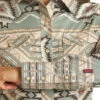 Rock & Roll Aztec Print Snap Shirt