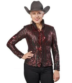 Hobby Horse Bloom Show Jacket -Horse Trail Haven Sales Store bloom jacket bordeaux front 1924 hobby horse 40919.1584046413
