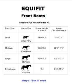EquiFit T-Boot Luxe Open Front Boots 8 EquiFit T-Boot Luxe Open Front Boots -Horse Trail Haven Sales Store boot measure size chart equifit 33850.1603749123