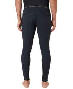 Men's B Vertigo Damien Breeches Knee Patch 10 Men's B Vertigo Damien Breeches Knee Patch -Horse Trail Haven Sales Store bv mens damien kp anth.gry back 36725 horze 17344.1678926348