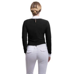 Samshield Camille Show Shirt Long Sleeve 10 Samshield Camille Show Shirt Long Sleeve -Horse Trail Haven Sales Store camille show ls black back CAMILLE samsheild 53292.1638828723