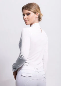 Samshield Camille Show Shirt Long Sleeve 11 Samshield Camille Show Shirt Long Sleeve -Horse Trail Haven Sales Store camille show shirt white back 8583 samshield 24310.1638829148