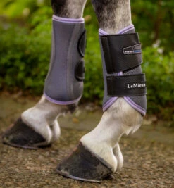 LeMieux Carbon Mesh Wrap Boots -Horse Trail Haven Sales Store carbon mesh wrap boots wisteria lifestyle IT03090004 lemieux 18212.1685566225