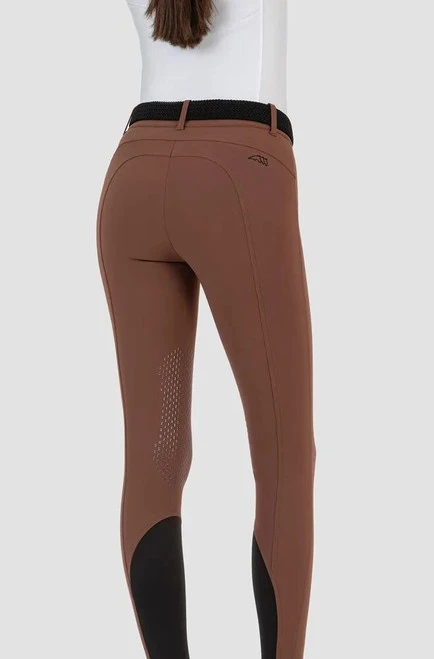 Equiline Cire High Waist Knee Grip Breeches 4 Equiline Cire High Waist Knee Grip Breeches - Image 4