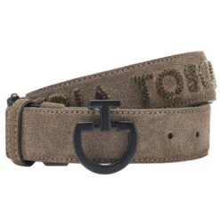 Cavalleria Toscana Logo Chamois Belt 10 Cavalleria Toscana Logo Chamois Belt -Horse Trail Haven Sales Store ct logo suede belt cacao CIN099 PE024 4300 CT 46374.1670721406