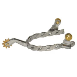 Diamond R Twisted Spur For Ladies, Men, Youth