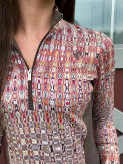 Horse Trail Haven Sales Store 21 Arista Quarter Zip Shirt Prints