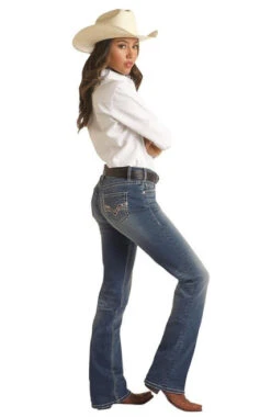 Horse Trail Haven Sales Store 19 Rock & Roll Extra Stretch V-Pocket Jean