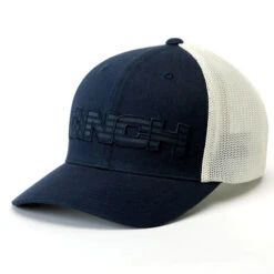 Cinch FlexFit Navy Trucker Hat -Horse Trail Haven Sales Store flexfit trucker cap navy hero MCC0750001 cinch 83339.1680901215