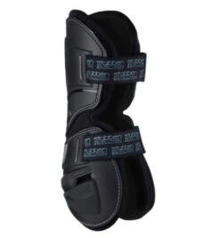Stubben FreeFlex Hybrid Tendon Boots -Horse Trail Haven Sales Store freeflex hybrid tendon boots black front 24456 stubben 01434.1680566517