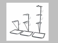 Galvanized Triple Tier Saddle Stand