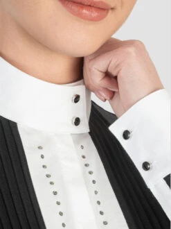 Equiline Gerda G Show Shirt -Horse Trail Haven Sales Store gerda g show shirt black collar P07660 equiline 88500.1635813142