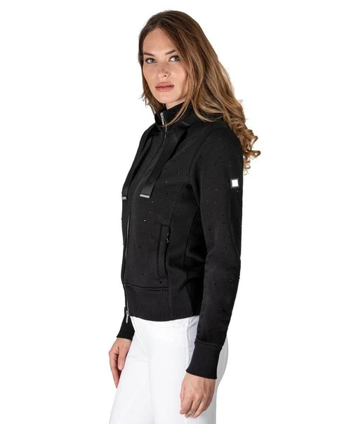 Equiline GlareG Rhinestone Hoodie 1 Equiline GlareG Rhinestone Hoodie