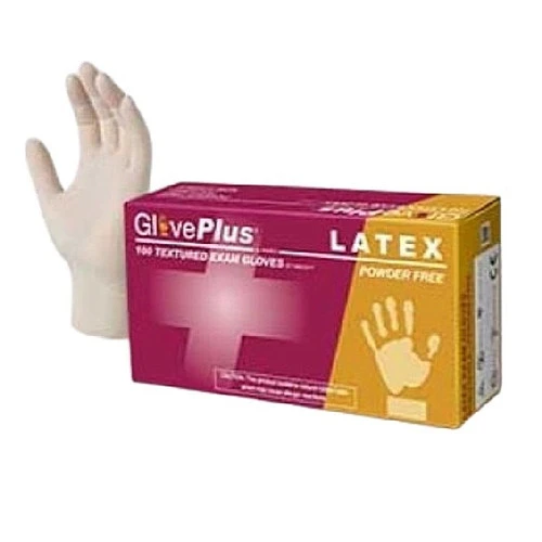 GlovePlus Powder Free Latex Exam Gloves 1 GlovePlus Powder Free Latex Exam Gloves