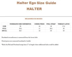 Halter Ego Safari Halter -Horse Trail Haven Sales Store halter size chart halter ego 09690.1682557202