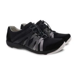 Dansko Henriette Sneaker -Horse Trail Haven Sales Store henriette sneaker pair angle black dansko 37177.1603579421