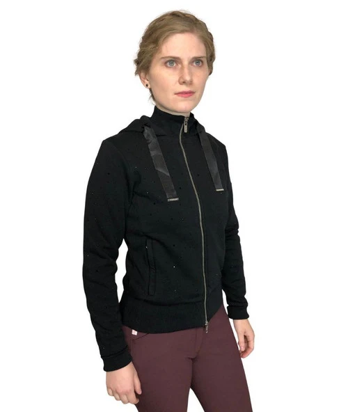 Equiline GlareG Rhinestone Hoodie 3 Equiline GlareG Rhinestone Hoodie - Image 3