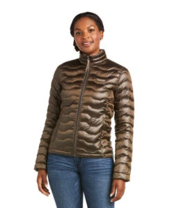 Ariat Ideal 3.0 Down Jacket -Horse Trail Haven Sales Store ideal 3.0 down jacket banyan bark front 10037647 ariat 40901.1633544999