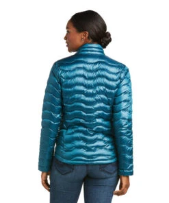 Ariat Ideal 3.0 Down Jacket -Horse Trail Haven Sales Store ideal 3.0 down jacket iri teal back 10035515 ariat 69490.1633545017