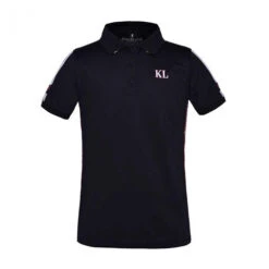 Kingsland Junior KL Vera Tech Polo 10 Kingsland Junior KL Vera Tech Polo -Horse Trail Haven Sales Store junior tech polo navy front 202 PT 371 020 kingsland 45676.1593643046