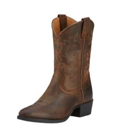 Kids Ariat Heritage Western Boot -Horse Trail Haven Sales Store kids heritage western boot 3 4 10001825 ariat 87491.1679931745