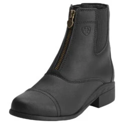 Kids Ariat Scout Zip Paddock Boot -Horse Trail Haven Sales Store kids scout zip paddock front 10015198 ariat 18925.1594238434