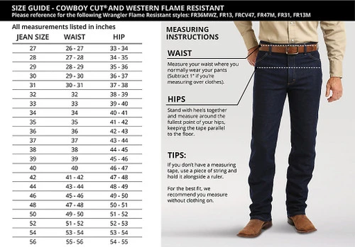 Men's Wrangler Cowboy Cut Original Fit Jeans 6 Men's Wrangler Cowboy Cut Original Fit Jeans - Image 6