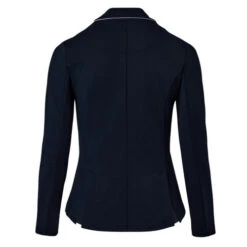 Horze Martina Show Coat With Piping 11 Horze Martina Show Coat With Piping -Horse Trail Haven Sales Store martina show coat piping dark navy back 33620 VDB WH horze 98111.1653514347